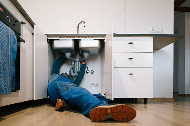 Professional Plumbing technician working in New Richmond, WI